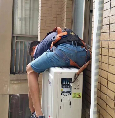 银海空调移机